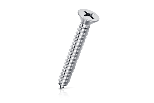 برغي مسطح الرأس-Flat Head Screw DIN 7982