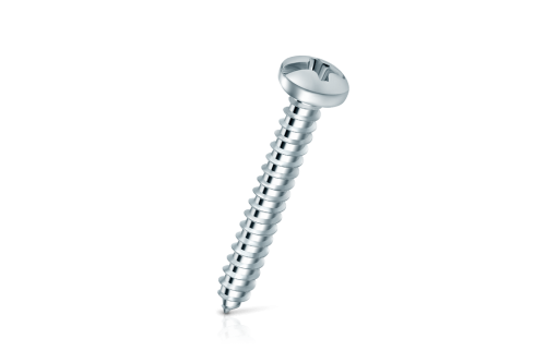 برغي ذو راس بيضوي-Pan Head Screw DIN 7981 برغي ذو راس بيضوي-Pan Head Screw DIN 7981