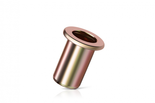 Nut Rivet-Flat Head  Round Body  Open-End Nut Rivet-Flat Head  Round Body  Open-End